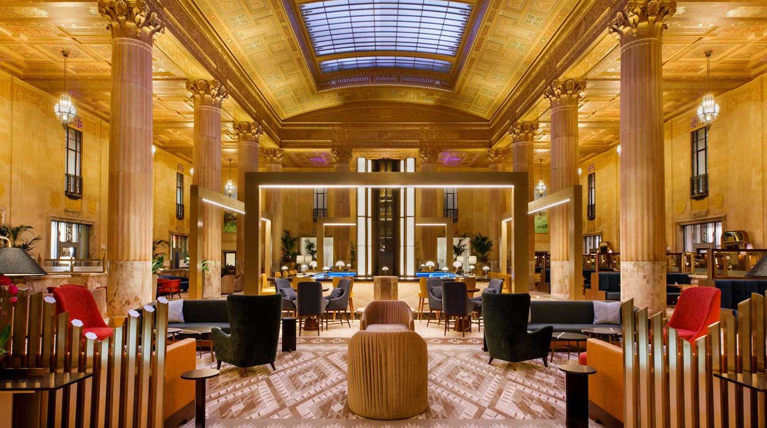 Great Hall of hotel